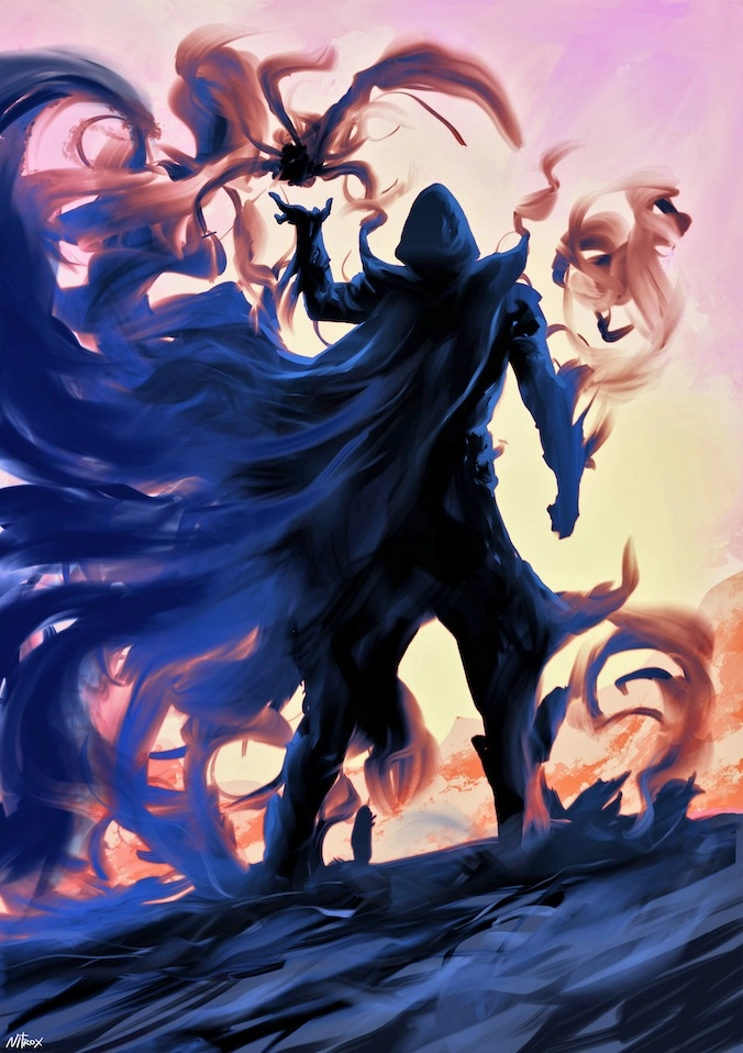 Ilustración de la baraja wall purgis nicht